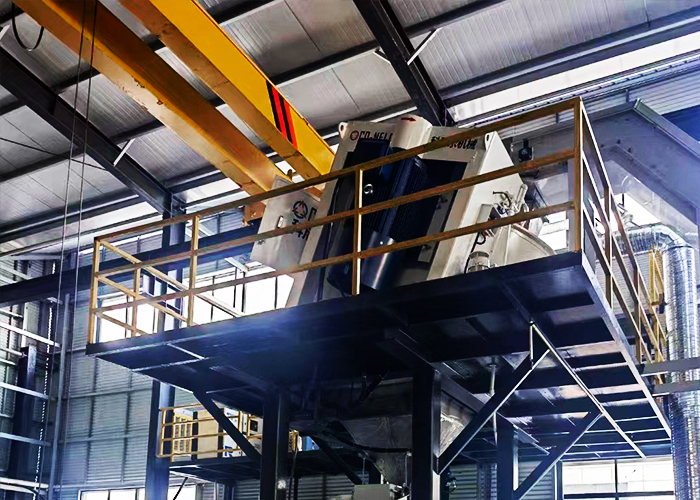 مربع Sagger المقاوم للحريق خلاط مكثف